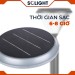 Đèn sân vườn năng lượng mặt trời SL-NV06