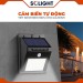Đèn gắn tường năng lượng mặt trời SL GT10